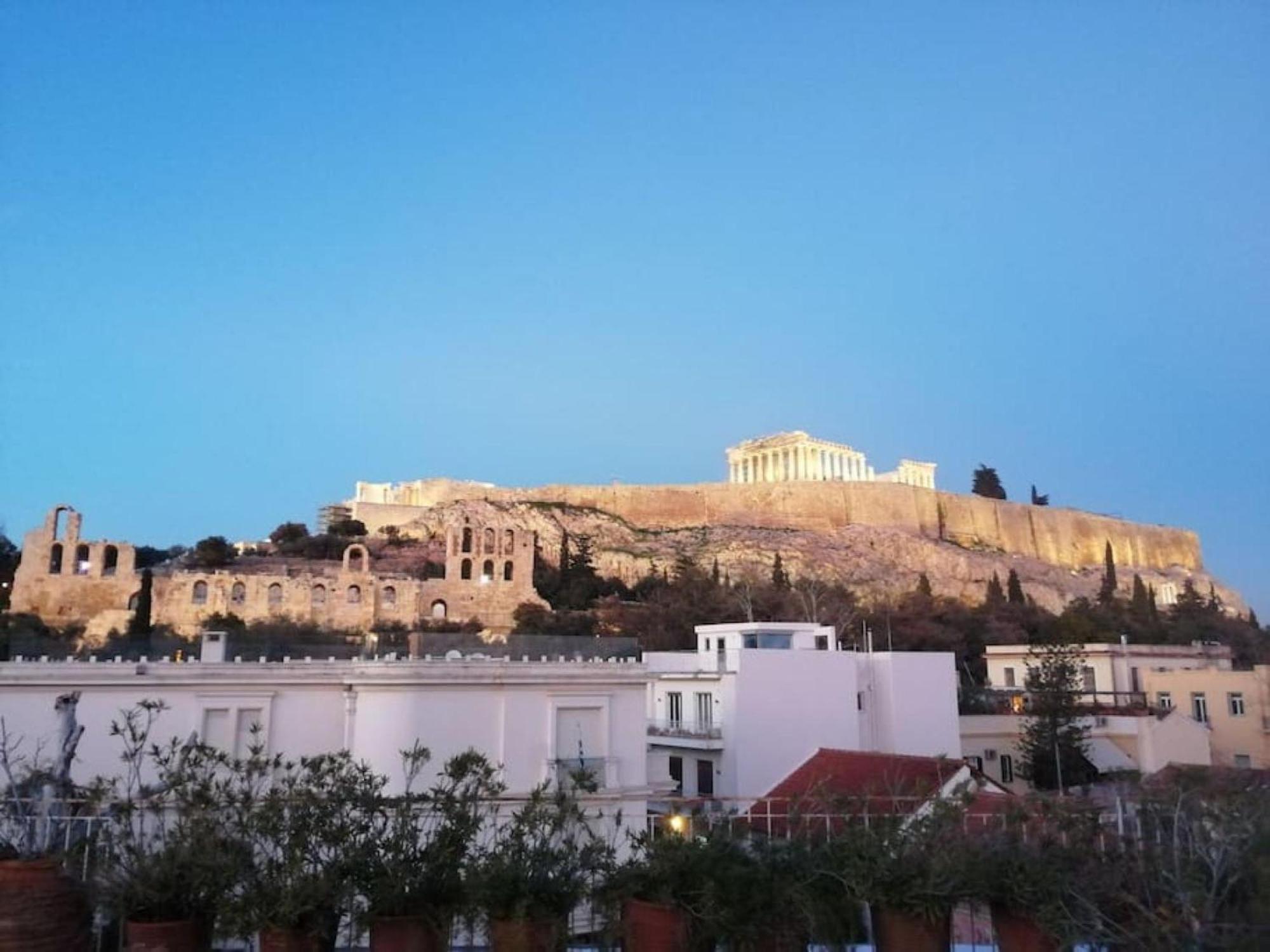 Stunning Acropolis View Apartment Atenas Exterior foto