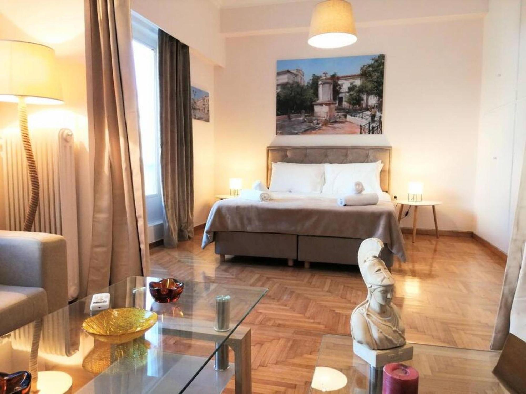 Stunning Acropolis View Apartment Atenas Exterior foto